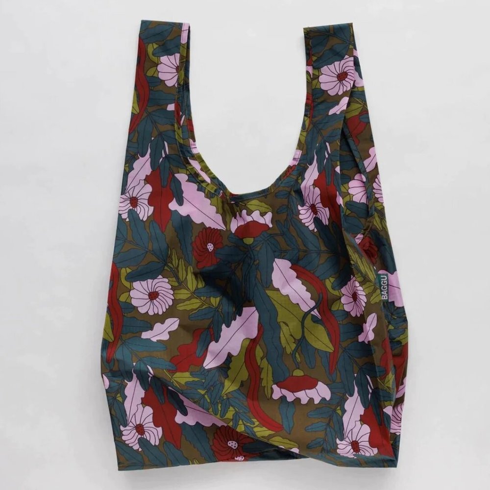 NWT Standard Baggu - Pink Fern